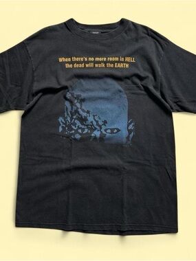 Vintage 2003 Dawn of the Dead Black Movie Promo Graphic Tee XL